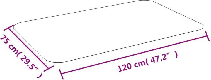 Actual product image VidaXL Fabienne (75 x 120 cm)