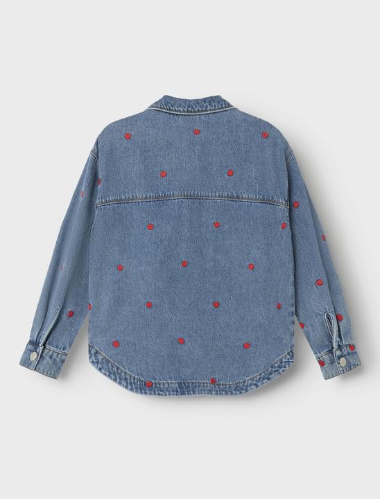 Produktbild Name it Bestickte Jeansjacke (140)