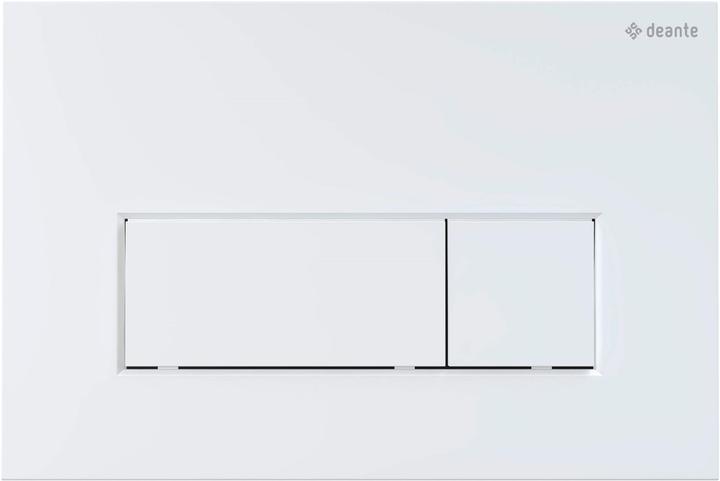 Produktbild Deante Control Button Slim Wc Bianco Model 1