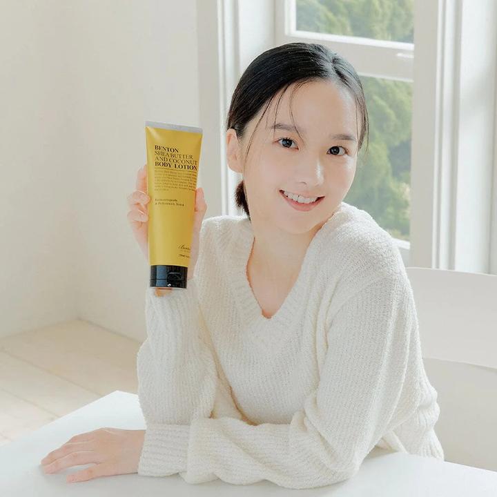 Actual product image Benton Shea Butter and Coconut Body lotion (Body cream, 250 ml)