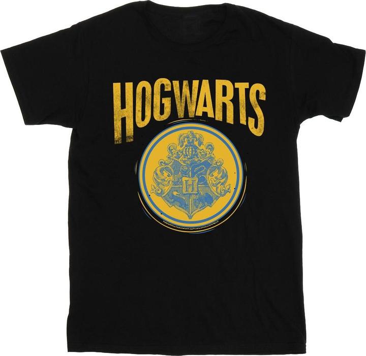Actual product image Boys Hogwarts Circle Crest T-Shirt (140, 146)
