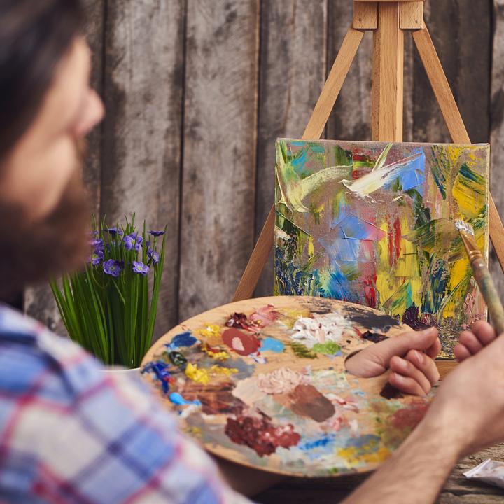 Image du produit Relaxdays 5x palettes-peinture