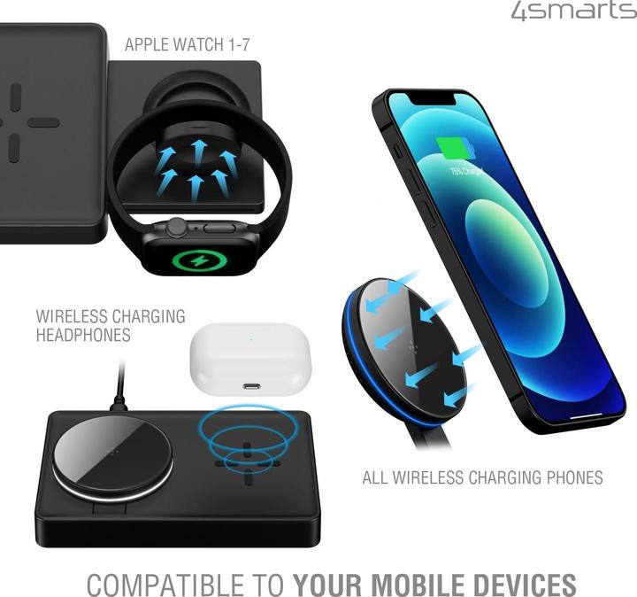 Actual product image 4smarts UltiMag Trident (15 W)