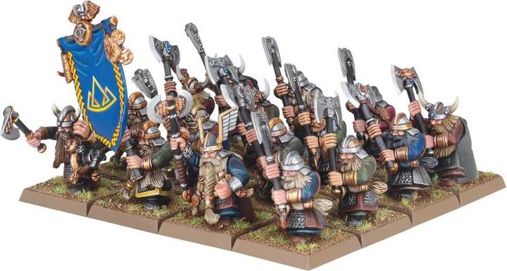 Immagine prodotto Games Workshop Warhammer ToW - La Montagna dei Nani ospita i guerrieri nani (Materiale sintetico)