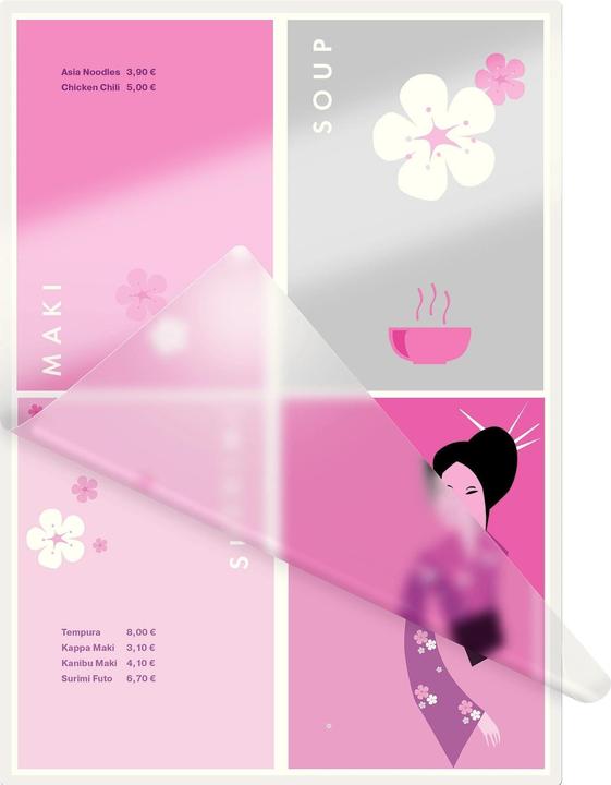 Actual product image Ibico Laminating foil (A4, 100 Piece, 125 µm)