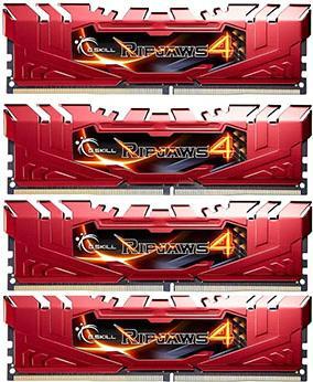 Actual product image G.Skill Ripjaws 4 (4 x 4GB, 2666 MHz, DDR4-RAM, DIMM)