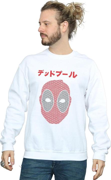 Immagine prodotto Deadpool Japanese Seigaiha Head Felpa Uomo (S)