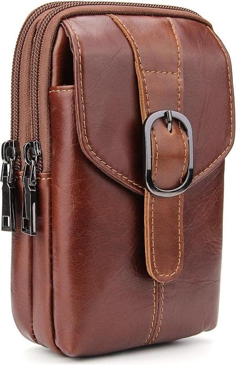 Produktbild Cover-Discount Universal - Doppel Zipper Gurttasche braun