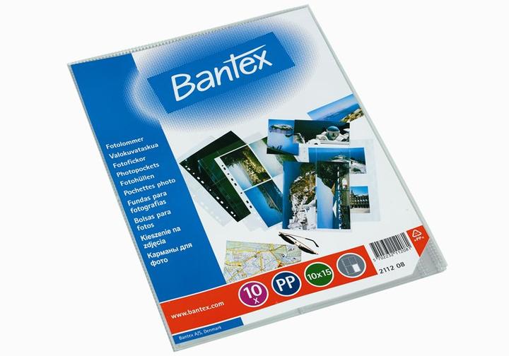 Produktbild Bantex 100080935, 100 x 150 mm, Transparent, Polypropylen (PP), Porträt, 0,8 mm, 10 Stück(e) (10 x 15 cm, 10 x)