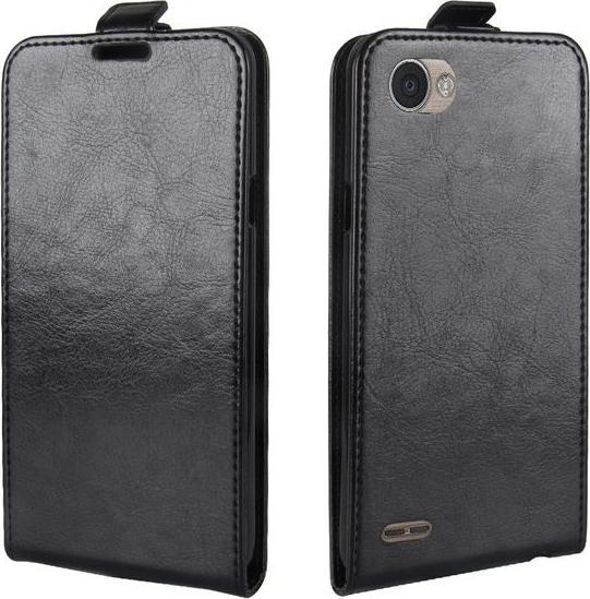 Image du produit MU Classic Couverture en cuir avec pochette pour cartes de visite (LG Q6+, LG Q6)