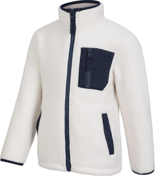 Actual product image Mountain Warehouse Childrens/Kids Atlas Borg Full Zip Fleece Jacket (158)