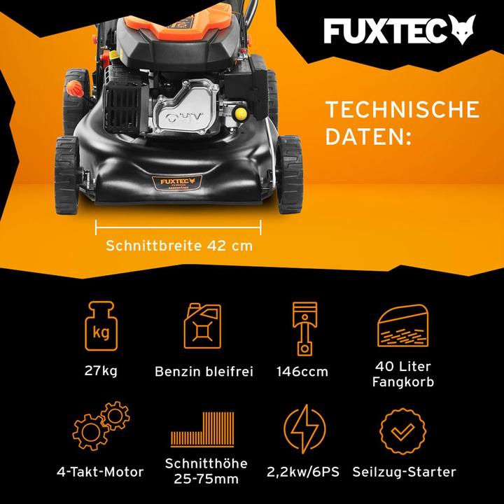 Produktbild Fuxtec FX-RM4346 (Benzinbetrieb)