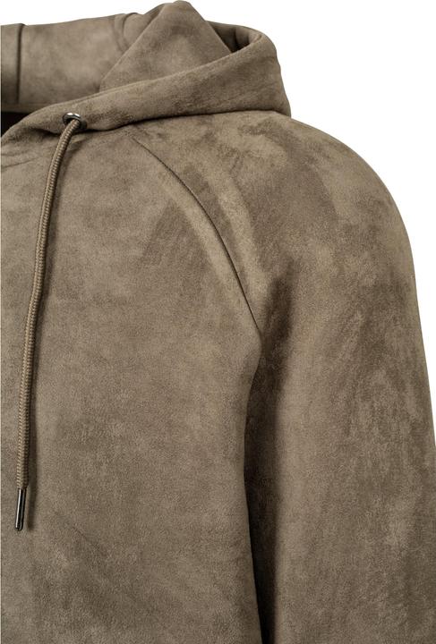 Actual product image Urban Classics Imitation Suede Hoody (M)