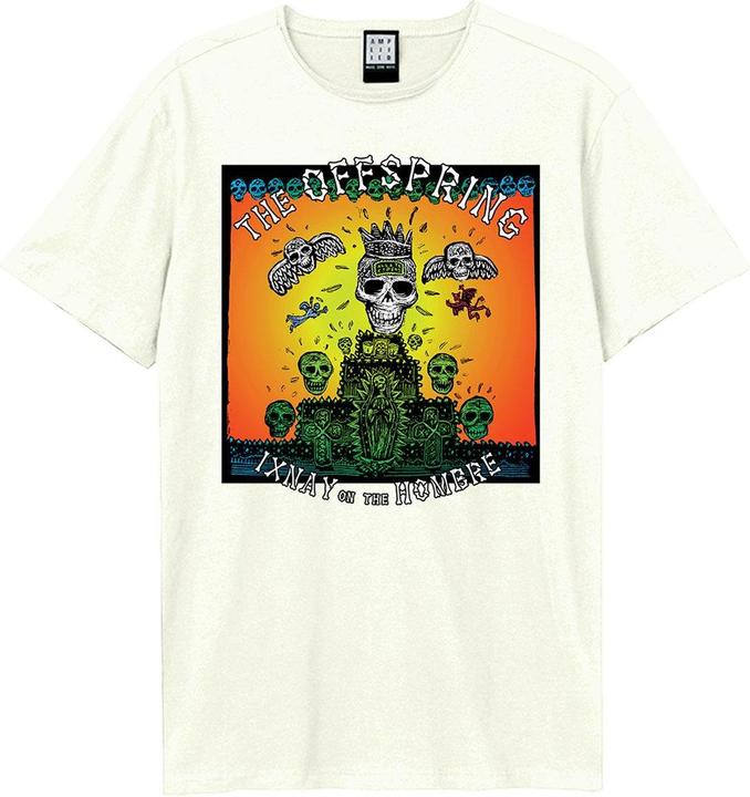 Actual product image Amplified Unisex Adult Ixnay On The Hombre Offspring T-Shirt (S)