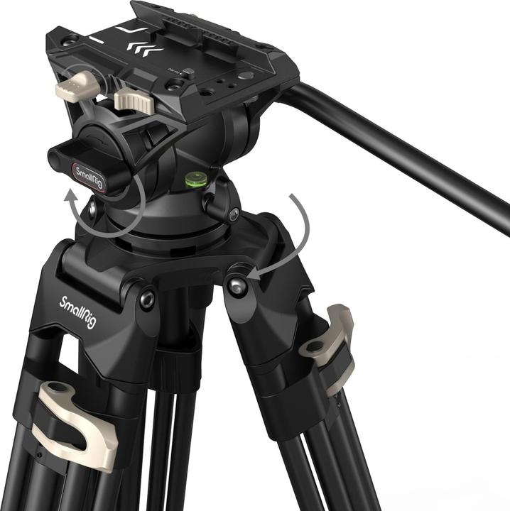 Produktbild SmallRig Hochleistungs-Fluidkopfstativ AD-01 (Metall)