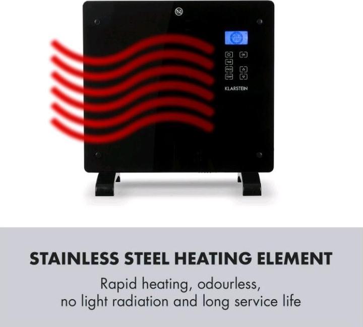 Actual product image Klarstein Electric heater, 1000 Watts - 20 m² (1000 W)