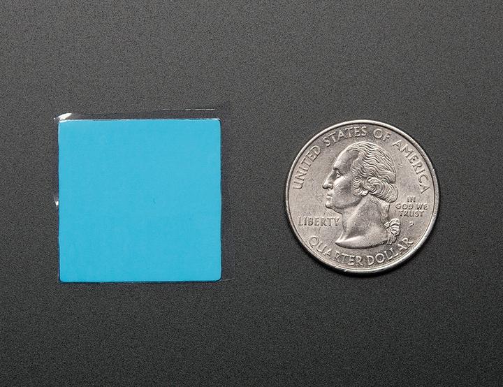 Actual product image Adafruit Heat Sink Thermal Tape 3M 8810 25mm x 25mm