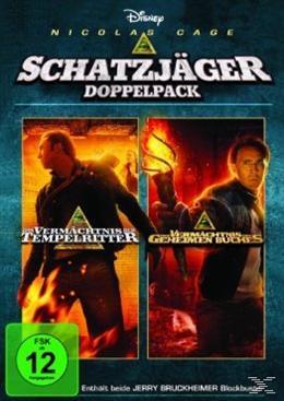 Actual product image Knights Templar 1+2 - Treasure Hunter Double Pack DVD Box (DVD, 2011, German, English)
