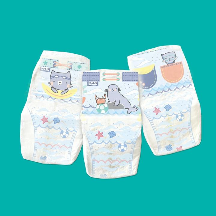 Immagine prodotto Pampers Splashers (Dimensione 3, Dimensione 4, Pacco trasportabile, 12 Pezzo/i)