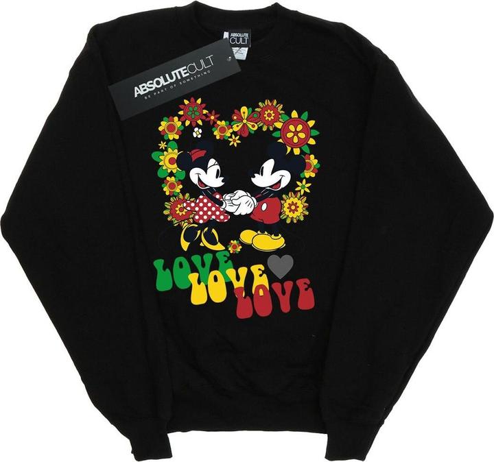 Image du produit Disney - Sweat MICKEY AND MINNIE MOUSE HIPPIE LOVE - Garçon (128)