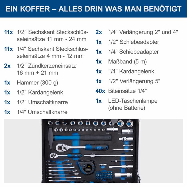 Produktbild Scheppach TB200 (141 Teile)