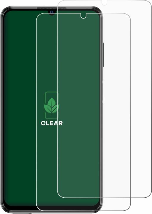Productafbeelding ScreenLeaf Schutzfolie nachhaltiger Displayschutz Display Schutz Folie Klar Transparent (2 Stuk, ZTE Blade V40s)