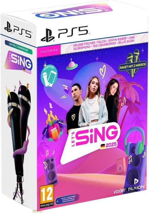 Produktbild Plaion Let's Sing 2025 German Version (PS5, DE)