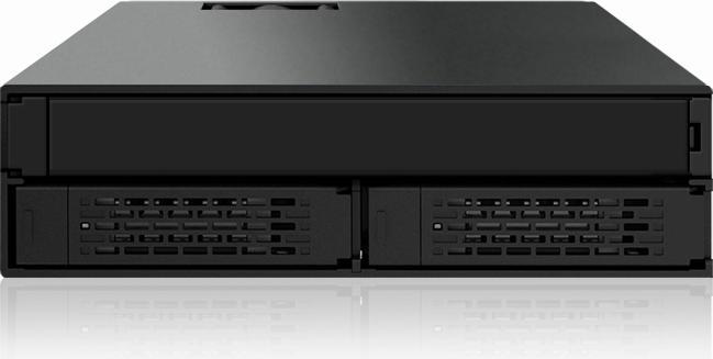Actual product image Icy Dock MB994IPO-3SB 2-Bay 2.5" Backplane, Slim ODD 5.2"