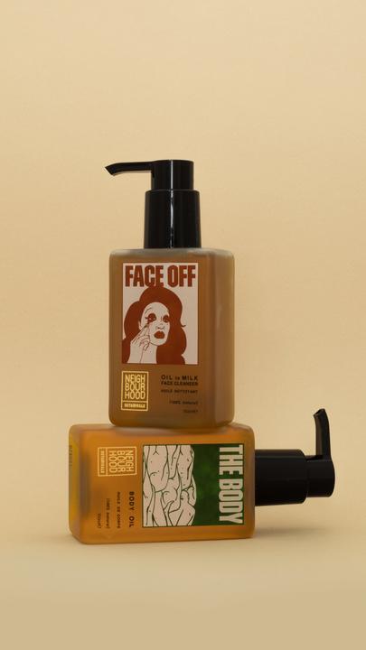 Produktbild Neighbourhood Botanicals Face Off Oil to Milk Facial Cleanser (Öl, 1500 ml)