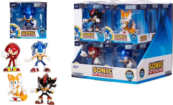 Actual product image Jada Sonic the Hedgehog Figures 2.5", Wave 1