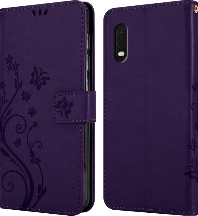 Actual product image Cadorabo Flower Book cover (Samsung Galaxy Xcover Pro)