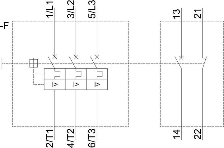 Produktbild Siemens Leistungsschalter Motor 0.7-1A 3RV2011-0JA1