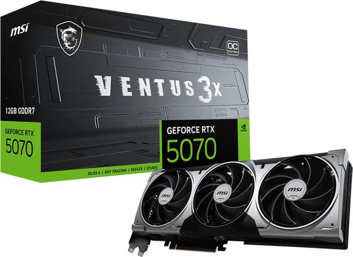 Produktbild MSI RTX 5070 12GB VENTUS 3X OC (12 GB)