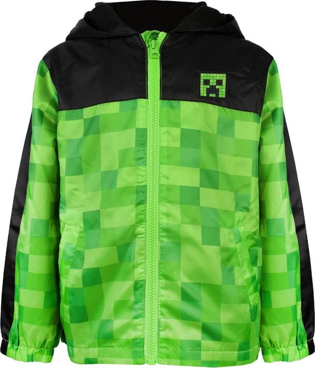 Actual product image Minecraft Jacket Waterproof With HoodÂ Boys (140)