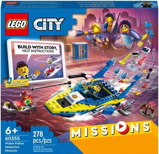 Produktbild LEGO Detektivmissionen der Wasserpolizei (60355, LEGO City)