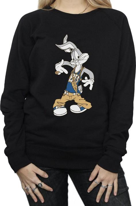 Immagine prodotto Looney Tunes Rapper Felpa Bugs Bunny Donna (L)