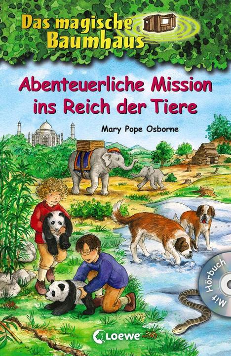 Produktbild Das magische Baumhaus - Abenteuerliche Mission ins Reich der Tiere (Deutsch, Mary Pope Osborne, 2018)