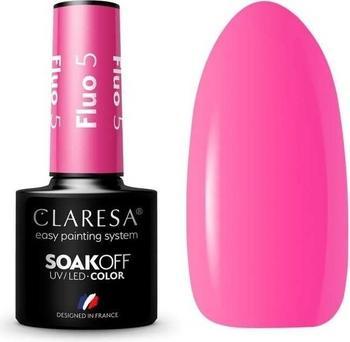 Produktbild Claresa Fluo UV Nagellack 5ml (Rosa, Farblack)