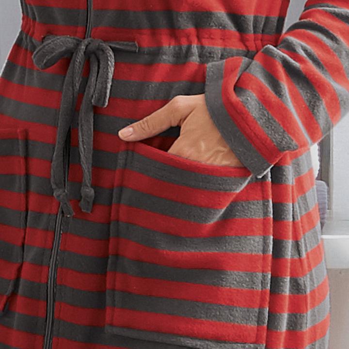Produktbild Erwin Müller Damen-Bademantel mit Kapuze (W36/L38)