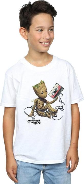 Image du produit - T-shirt GUARDIANS OF THE GALAXY GROOT TAPE - Garçon (152, 158)
