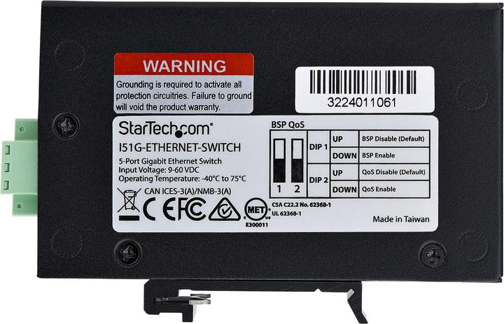 Produktbild StarTech Unmanaged Switch 5-Port Taa - (5 Ports)
