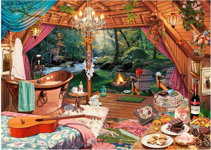 Produktbild Ravensburger Puzzle Cosy Camping, 500 Teile. (500 Teile)