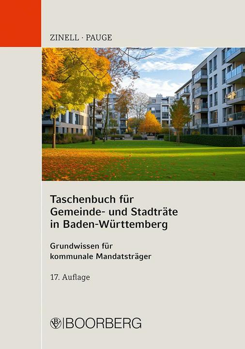 Produktbild Zinell:Taschenbuch für Gemeinde- und St (Deutsch, Herbert O. Zinell, Luisa Pauge, 2024)