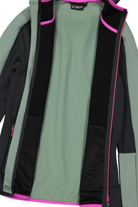 Immagine prodotto CMP Campagnolo CMP Wooltech Hood Fleecejacke Mineral Damen (36)