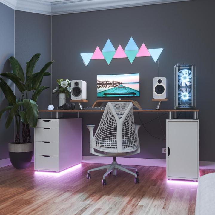 Productafbeelding Nanoleaf Vormen Driehoeken Slimmer Kit (100 lm)