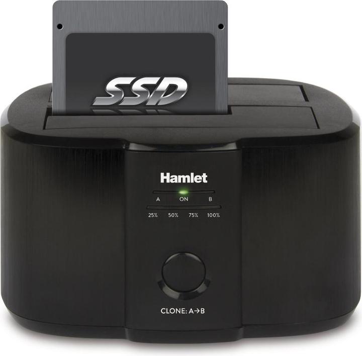 Image du produit Hamlet Station d'accueil USB 3.0 pour disques durs sata 2,5" ou 3,5" usb 3.0