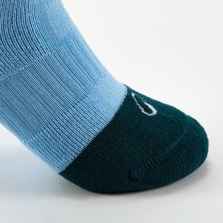 Produktbild Decathlon Kids' High Sports Socks RS 500 Tri-Pack - White/Blue (35, 38)