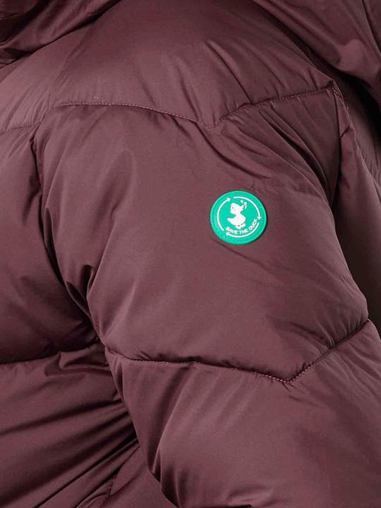 Immagine prodotto Save the Duck Janis Long Coat Burgundy Black (S)