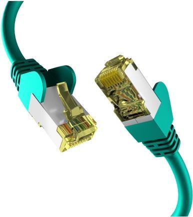 Actual product image M-Cab Cat6a Green 5m Patch Cord (S/FTP, CAT6a, 5 m)