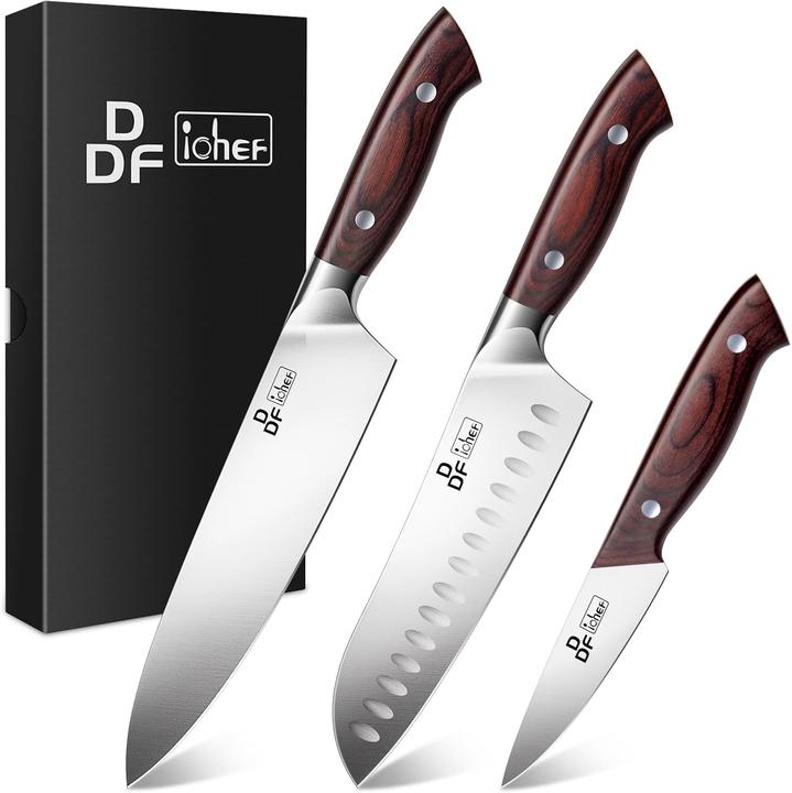Image du produit DDF IohEF 3-teiliges Küchenmesserset (20 cm)